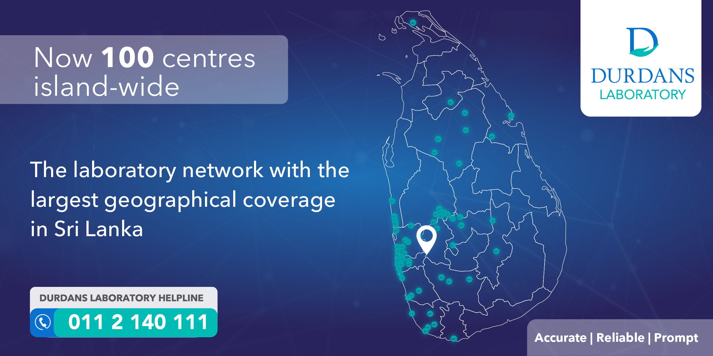 Durdans Laboratories Expands to 100th Centre in Sri Lanka