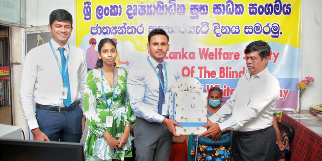 Aiding-the-Visually-Impaired Supporting the Visually Impaired in Sri Lanka | Durdans Hospital's CSR Initiative for International White Cane Day